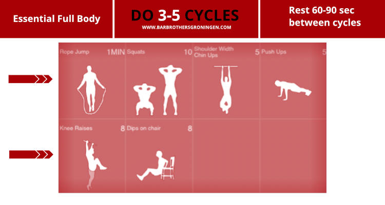 Bodyweight workout plan - Free 6 week plan
